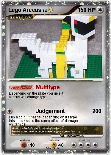Pokemon Lego Arceus