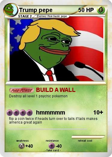 Pokemon Trump pepe