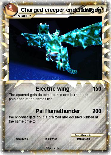 Pokemon Charged creeper ender dragon