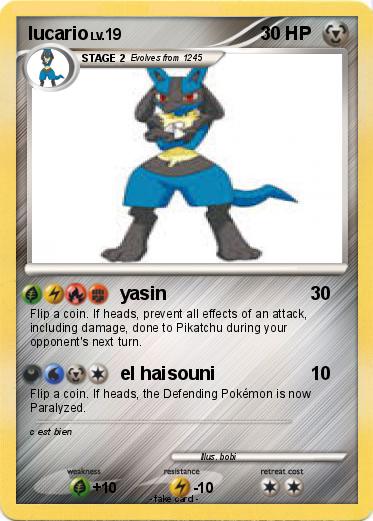 Pokemon lucario