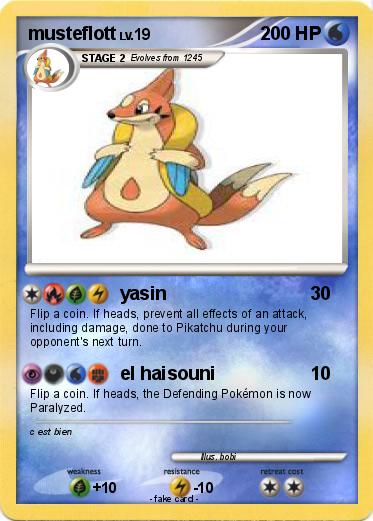 Pokemon musteflott