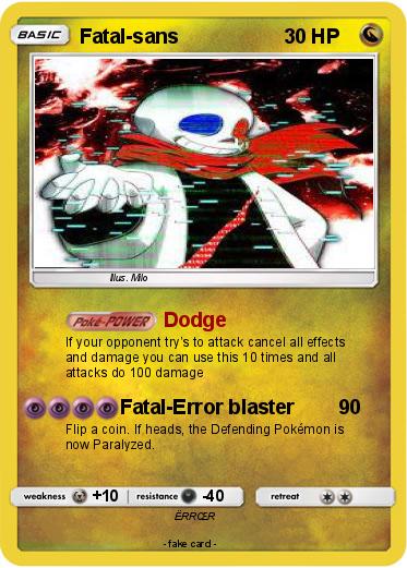 Pokemon Fatal-sans