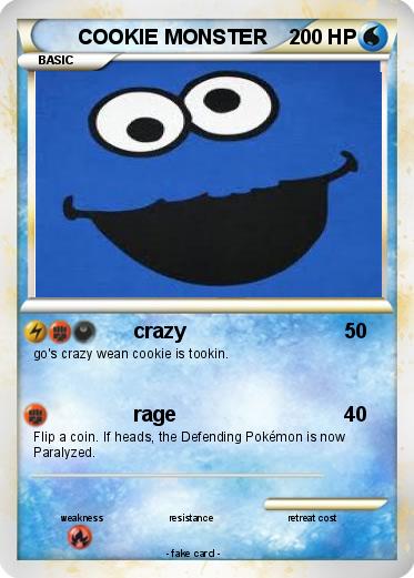 Pokemon COOKIE MONSTER