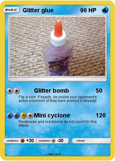 Pokemon Glitter glue