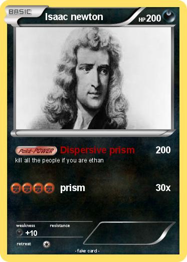 Pokemon Isaac newton