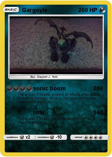 Pokemon Gargoyle