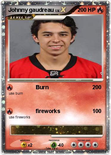 Pokemon Johnny gaudreau