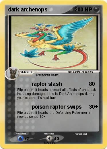 Pokemon dark archenops