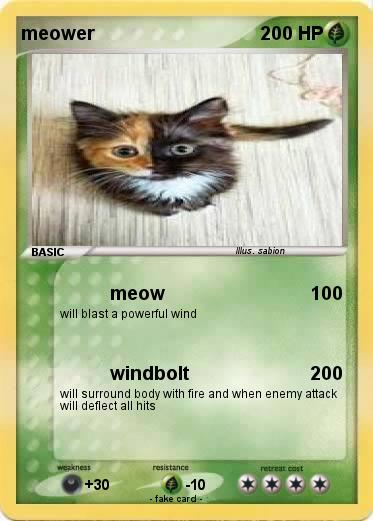 Pokemon meower
