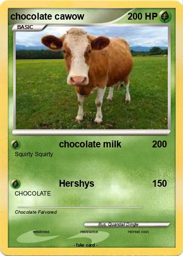 Pokemon chocolate cawow