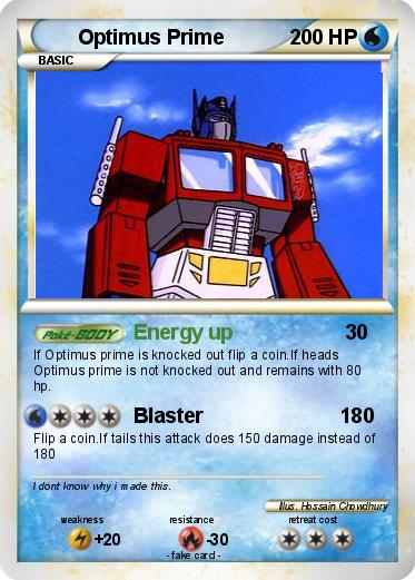 Pokemon Optimus Prime