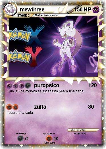 Pokemon mewthree