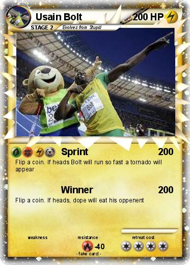 Pokemon Usain Bolt