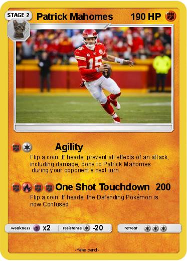 Pokemon Patrick Mahomes