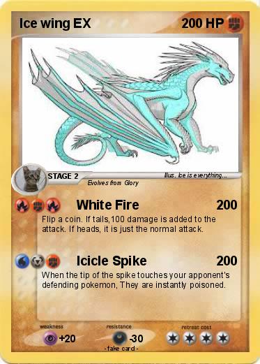 Pokemon Ice wing EX
