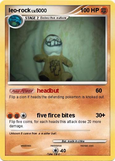 Pokemon leo-rock