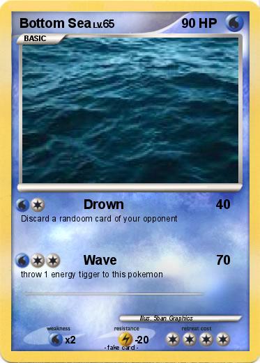 Pokemon Bottom Sea