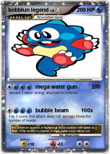 Pokemon bobblun legend