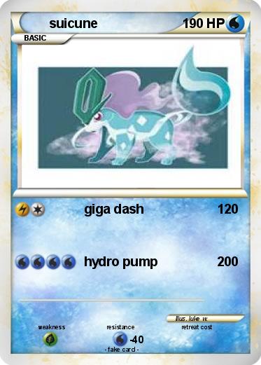 Pokemon suicune