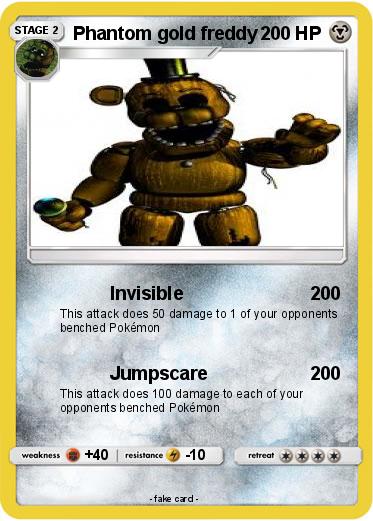 Pokemon Phantom gold freddy