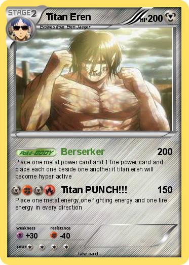 Pokemon Titan Eren Pokemon Titan Eren