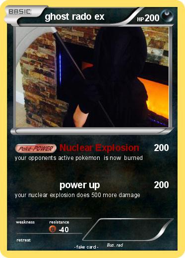 Pokemon ghost rado ex