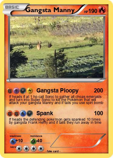 Pokemon Gangsta Manny