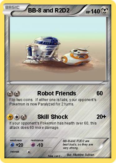 Pokemon BB-8 and R2D2
