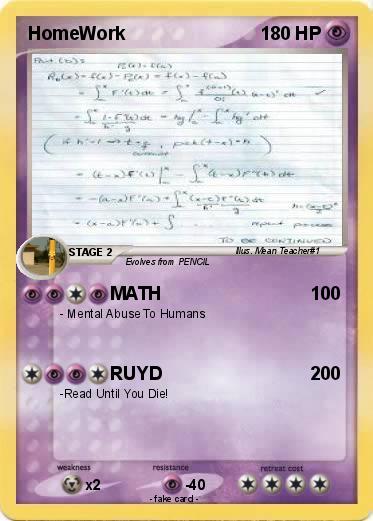 Pokemon HomeWork