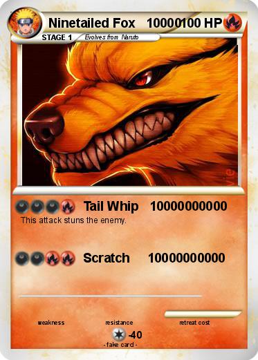Pokemon Ninetailed Fox   10000