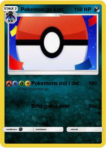 Pokemon Pokemon go kort