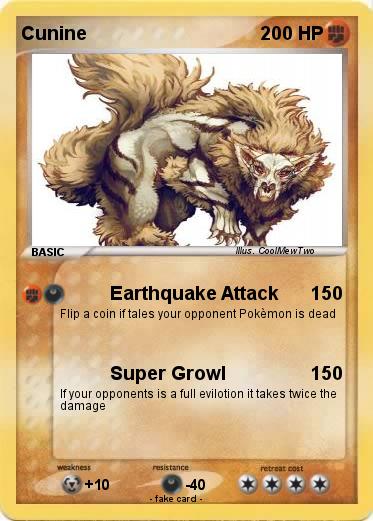 Pokemon Cunine