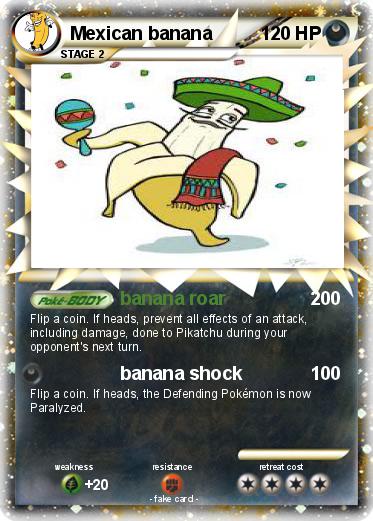 Pokemon Mexican banana