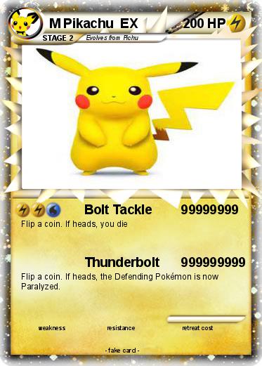 Pokemon M Pikachu  EX