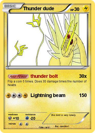 Pokemon Thunder dude