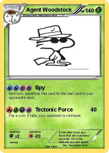 Pokemon Agent Woodstock