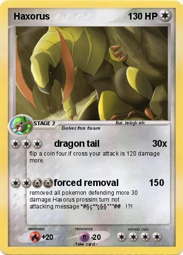 Pokemon Haxorus
