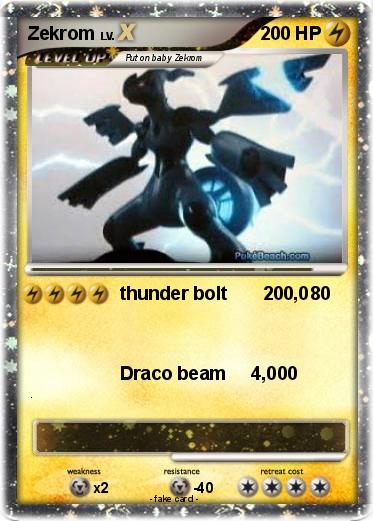 Pokemon Zekrom