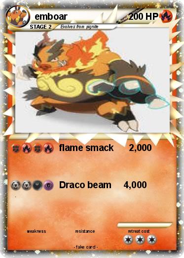Pokemon emboar