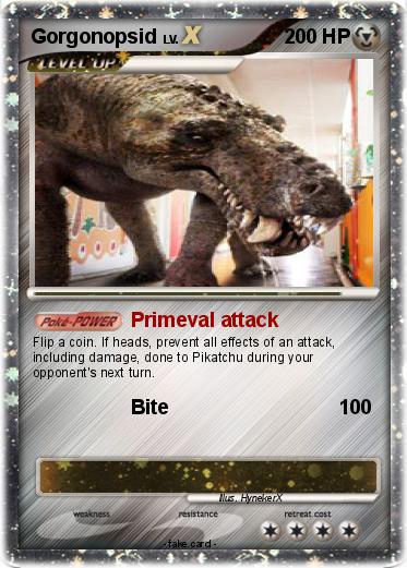 Pokemon Gorgonopsid