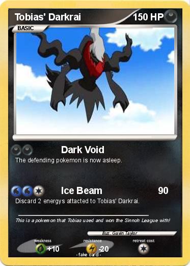 Pokemon Tobias' Darkrai