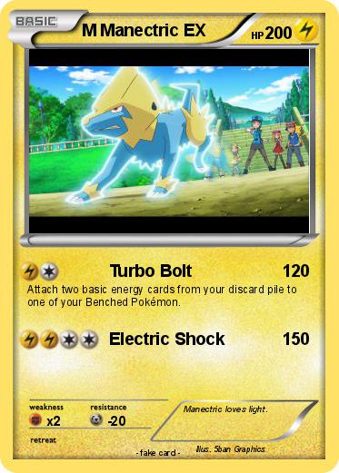 Pokemon M Manectric EX