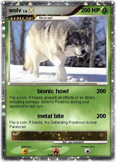 Pokemon wolv