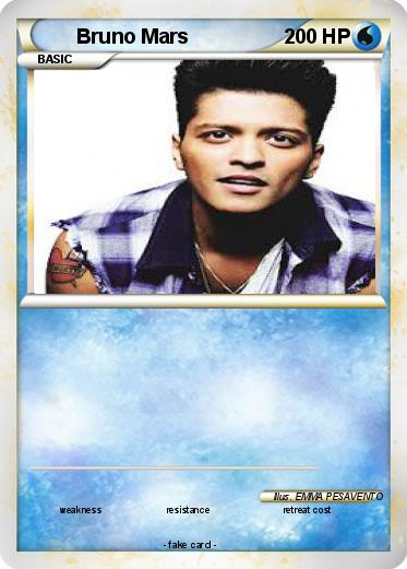 Pokemon Bruno Mars