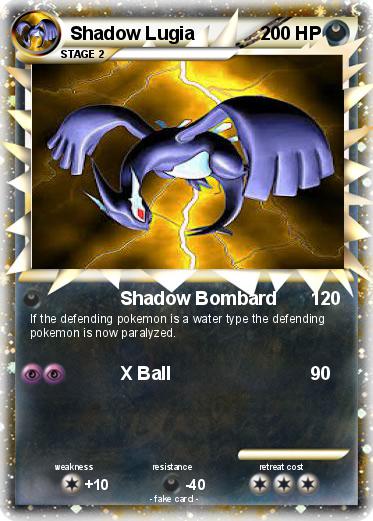 Pokemon Shadow Lugia