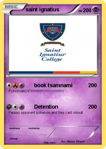 Pokemon saint ignatius