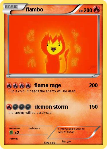 Pokemon flambo