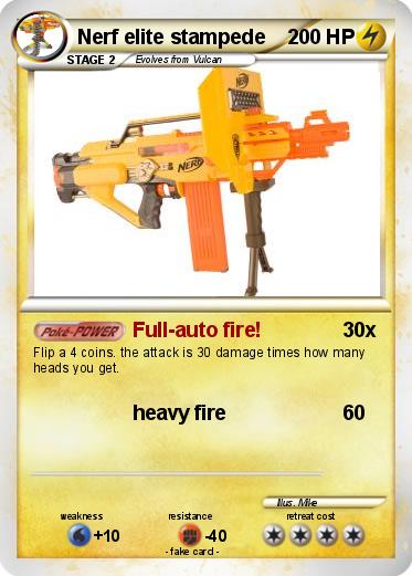 Pokemon Nerf elite stampede