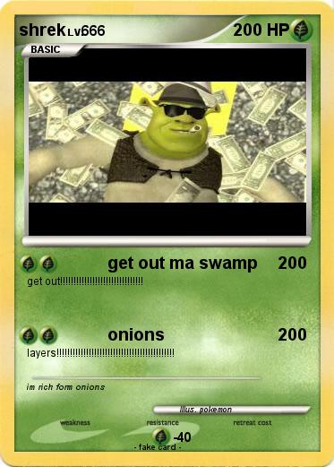 Pokemon shrek