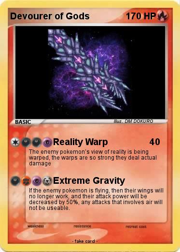 Pokemon Devourer of Gods